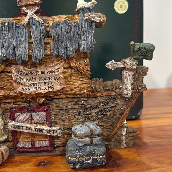 NIB 1995 Vtg Boyds Bears SS Noah The Ark Large Figurine - Picture 7 of 9